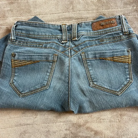 Rewind Skinny Women’s Blue Jeans Junior Size $15 - Picture 10 of 10